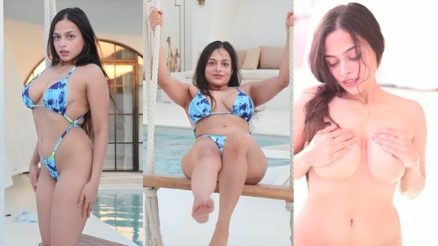 Actress Ashwitha Nude Sexy in New Pool Video